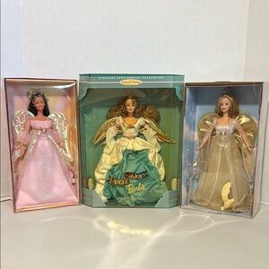 Barbie Mattel Vintage Angel Dolls Special Edition Bundle 1998 1999 2001
